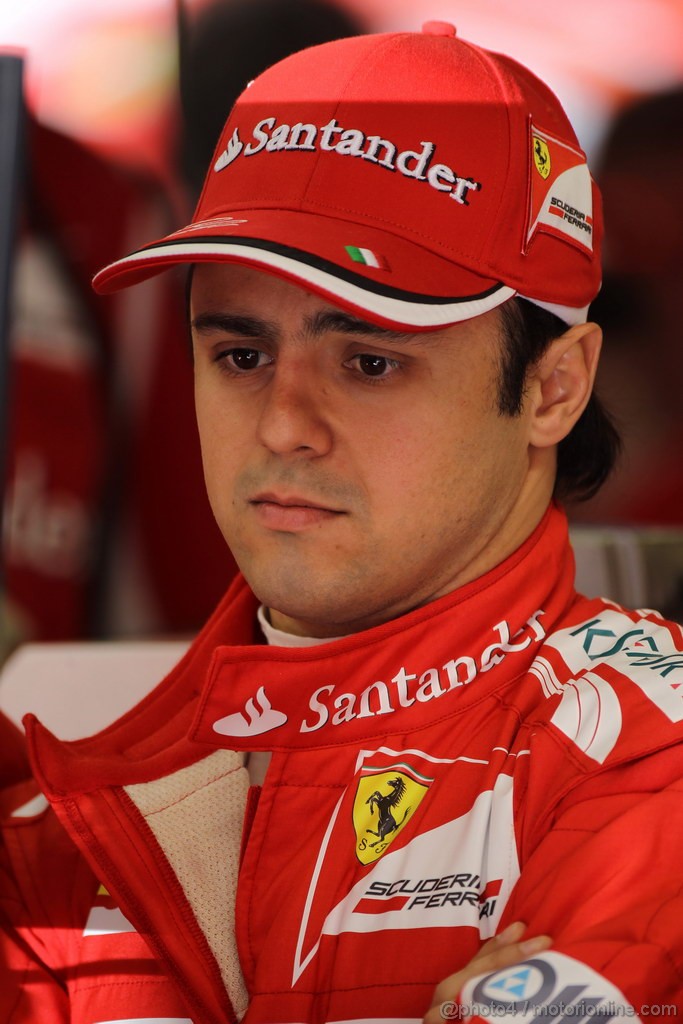 GP SPAGNA, 11.05.2012- Prove Libere 1, Felipe Massa (BRA) Ferrari F2012