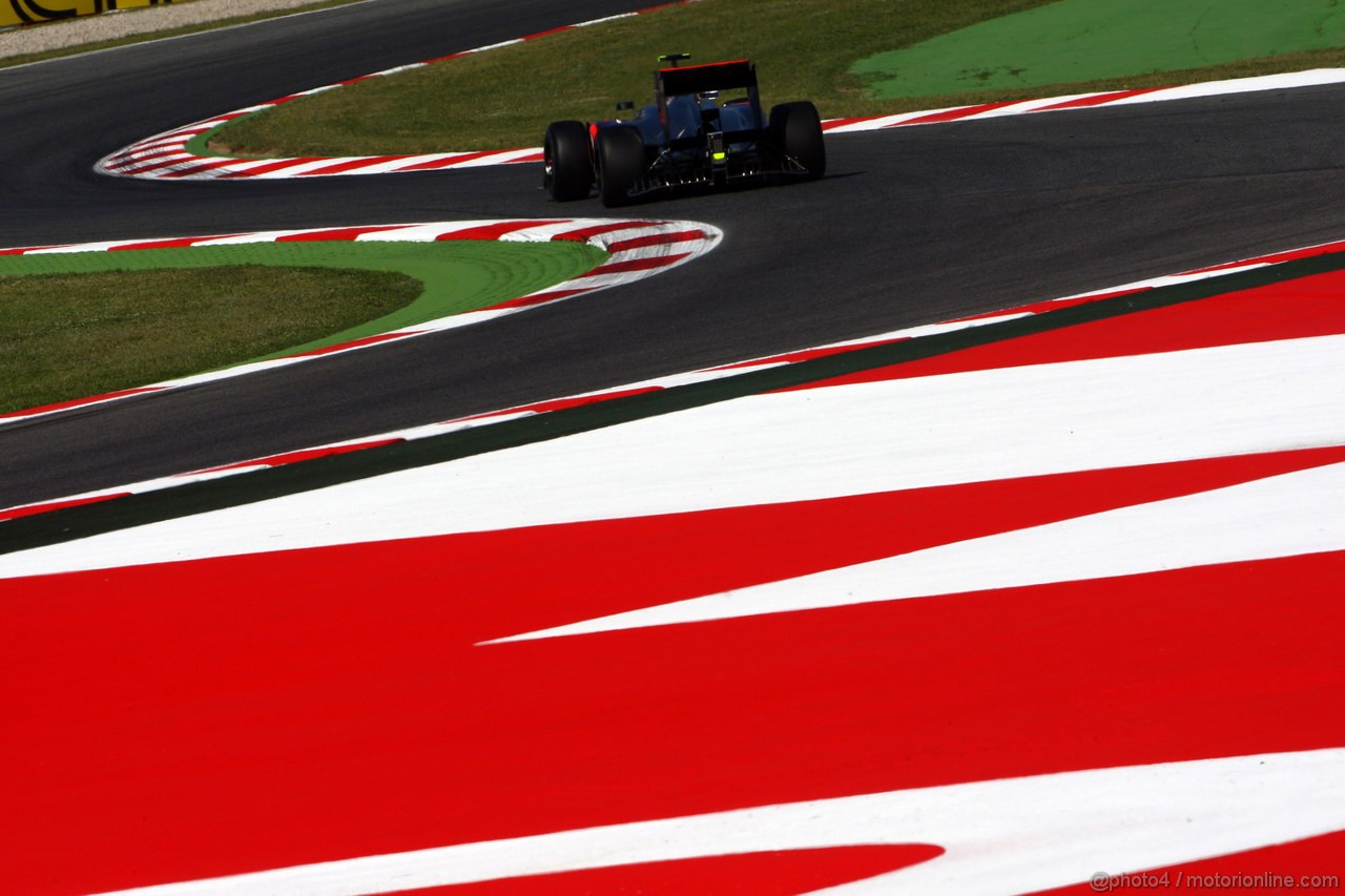 GP SPAGNA, 11.05.2012- Prove Libere 1, Lewis Hamilton (GBR) McLaren Mercedes MP4-27