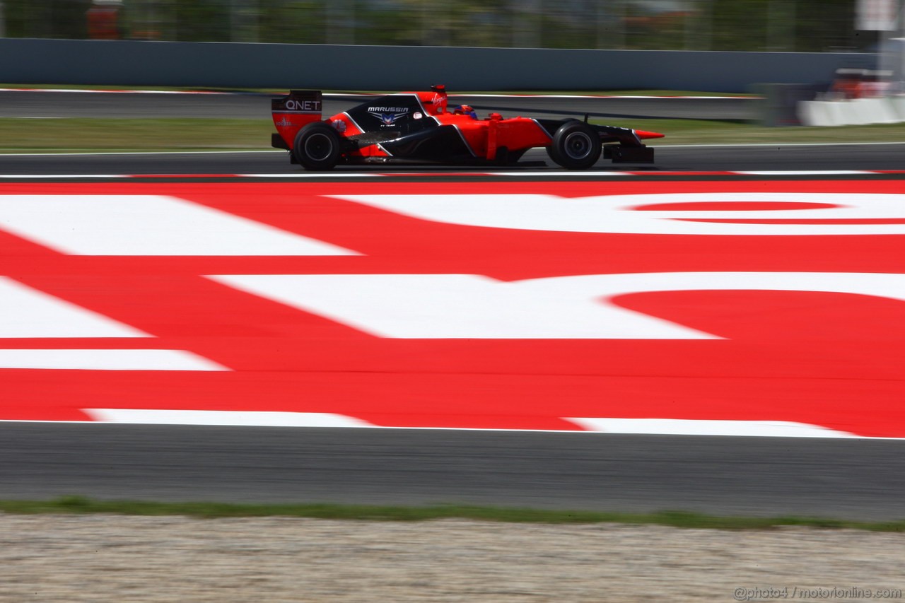 GP SPAGNA, 11.05.2012- Prove Libere 1, Timo Glock (GER) Marussia F1 Team MR01 