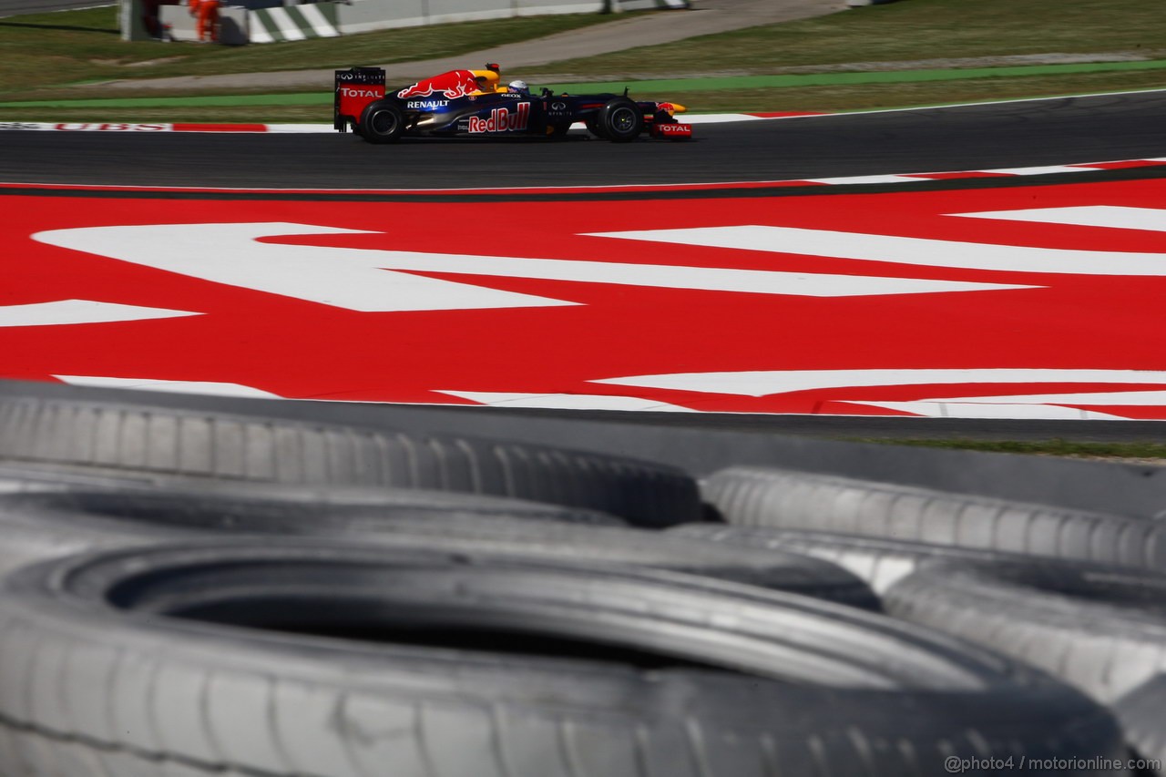 GP SPAGNA, 11.05.2012- Prove Libere 1, Sebastian Vettel (GER) Red Bull Racing RB8 