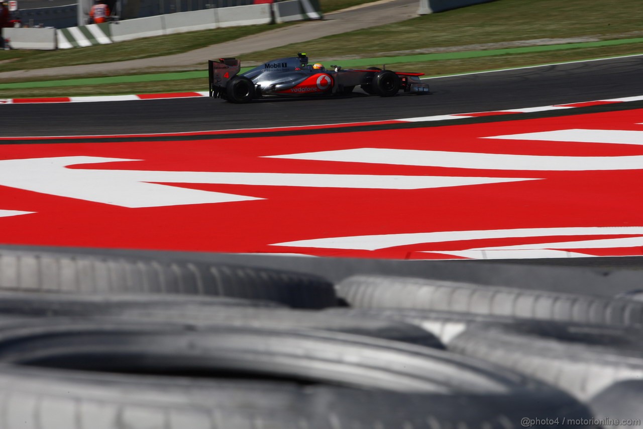 GP SPAGNA, 11.05.2012- Prove Libere 1, Lewis Hamilton (GBR) McLaren Mercedes MP4-27