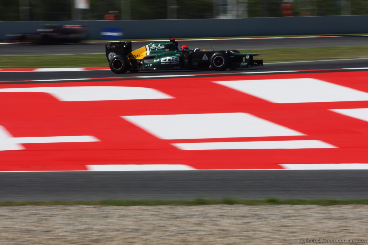 GP SPAGNA, 11.05.2012- Prove Libere 1, Alexander Rossi (USA), Caterham Team AirAsia 