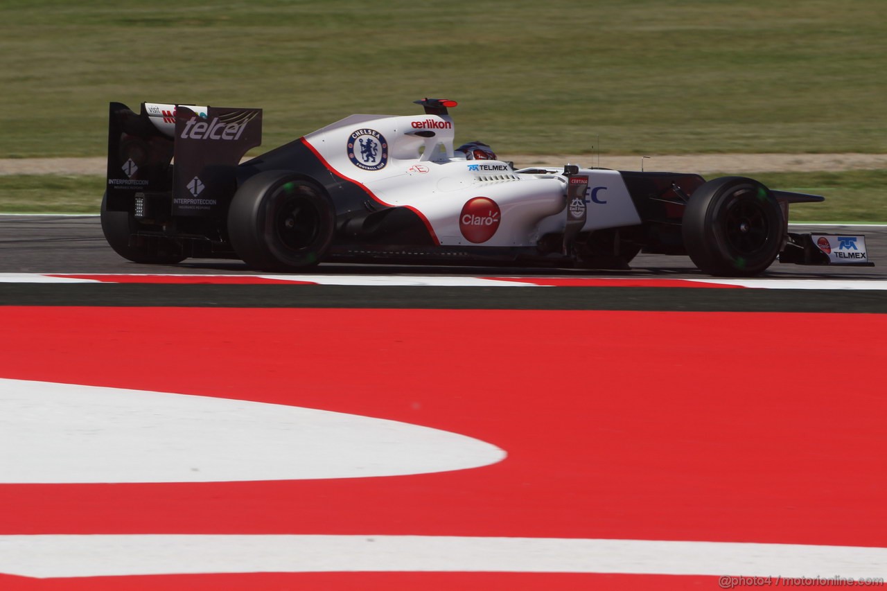 GP SPAGNA, 11.05.2012- Prove Libere 1, Kamui Kobayashi (JAP) Sauber F1 Team C31 