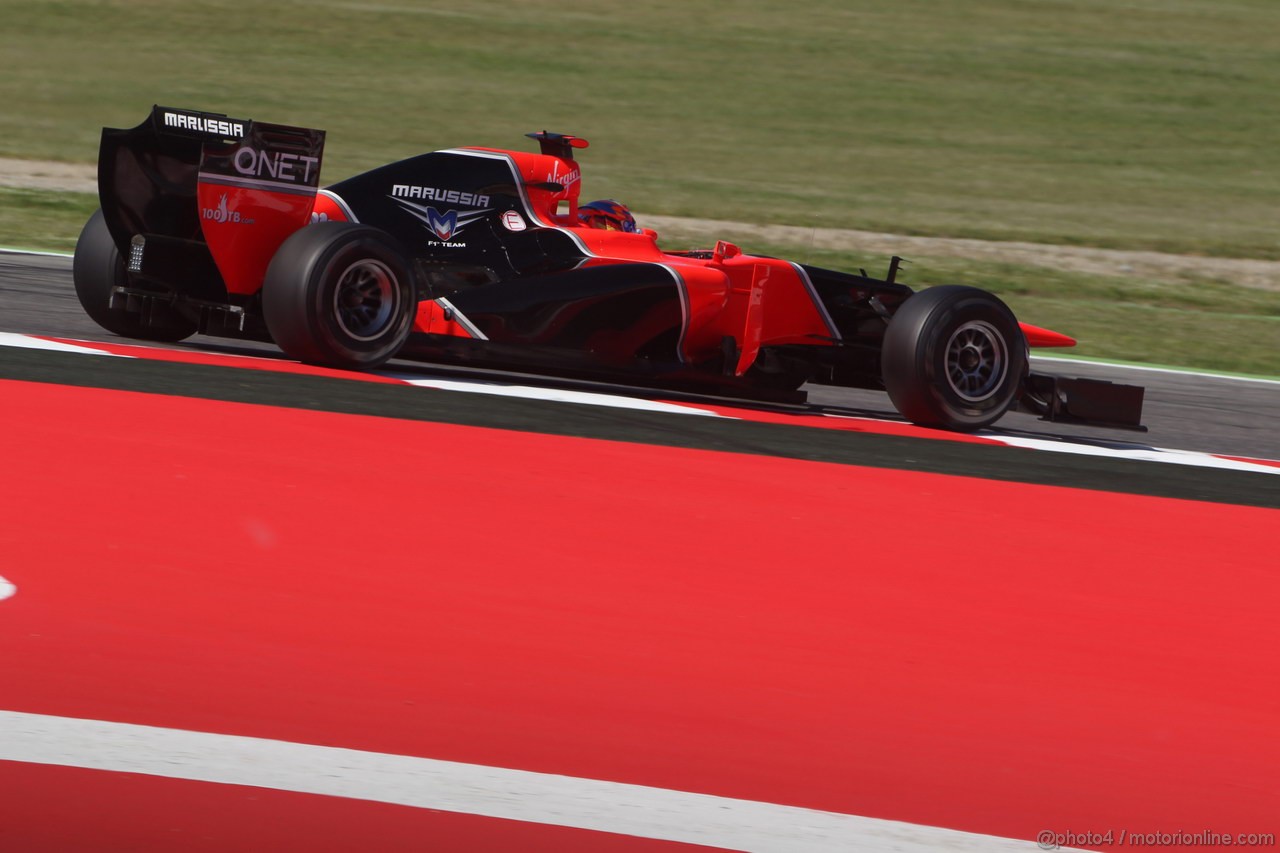 GP SPAGNA, 11.05.2012- Prove Libere 1, Timo Glock (GER) Marussia F1 Team MR01 