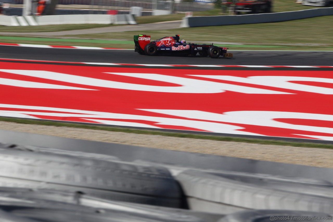 GP SPAGNA, 11.05.2012- Prove Libere 1, Daniel Ricciardo (AUS) Scuderia Toro Rosso STR7 
