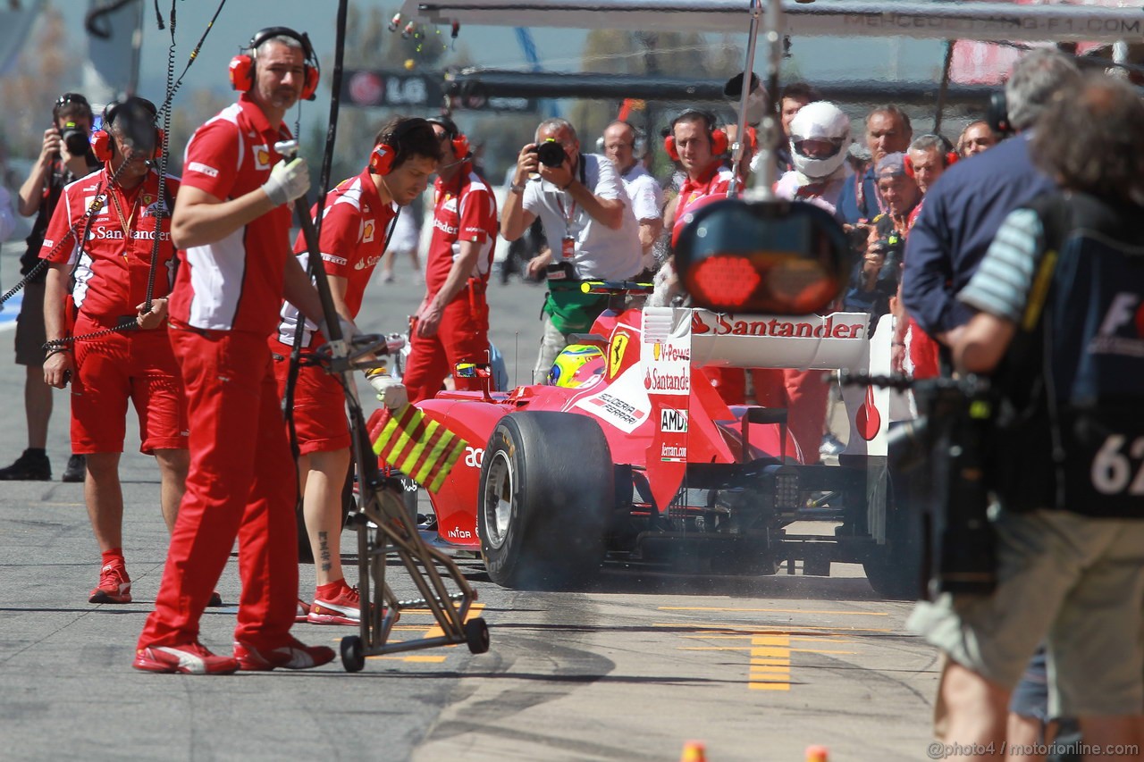 GP SPAGNA, 11.05.2012- Prove Libere 1, Felipe Massa (BRA) Ferrari F2012