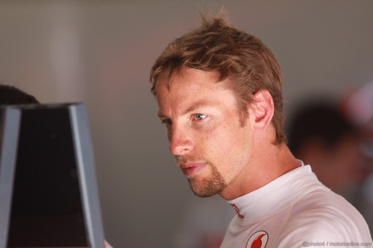 GP SPAGNA, 11.05.2012- Prove Libere 1, Jenson Button (GBR) McLaren Mercedes MP4-27