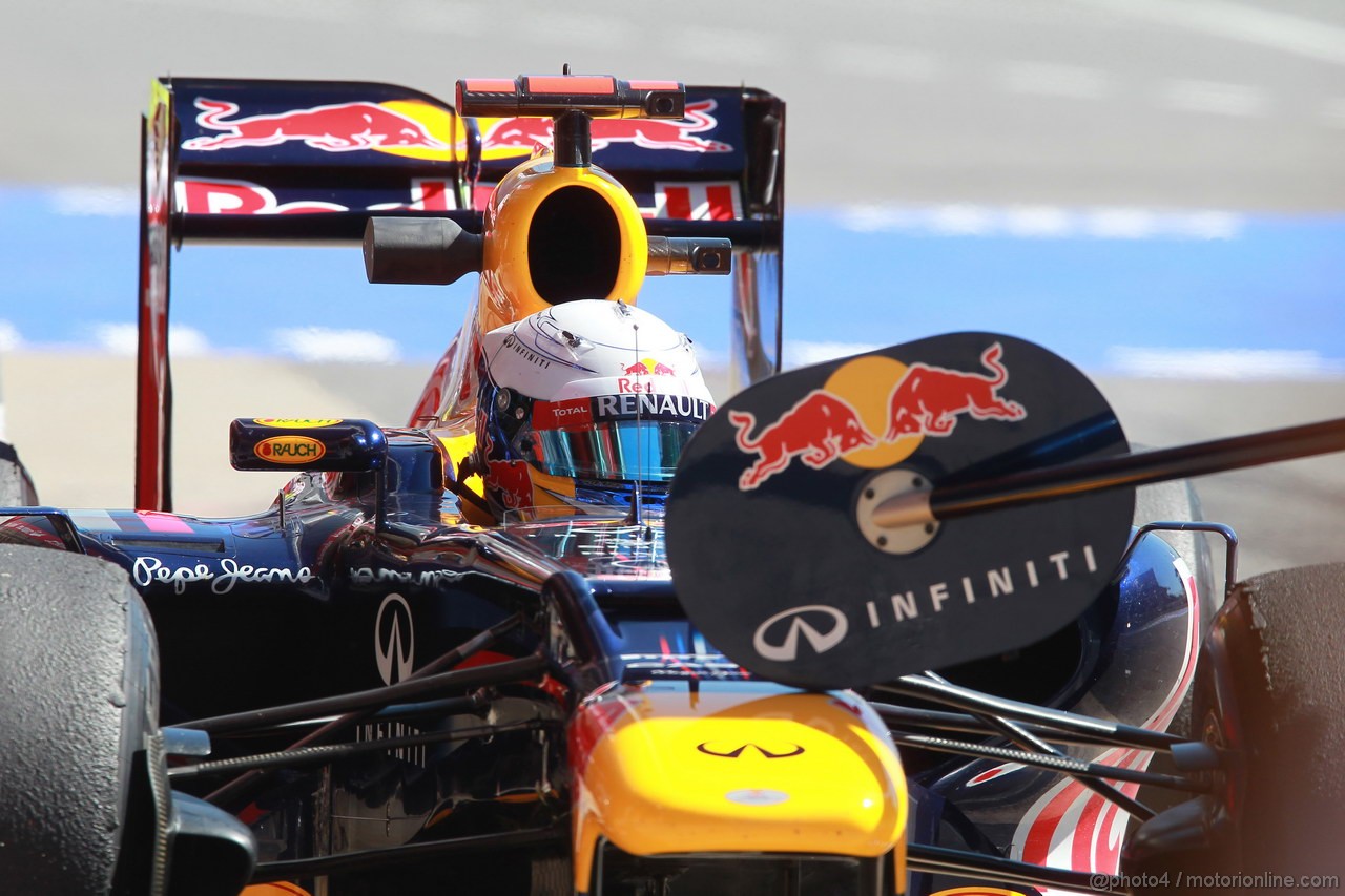 GP SPAGNA, 11.05.2012- Prove Libere 1, Sebastian Vettel (GER) Red Bull Racing RB8 