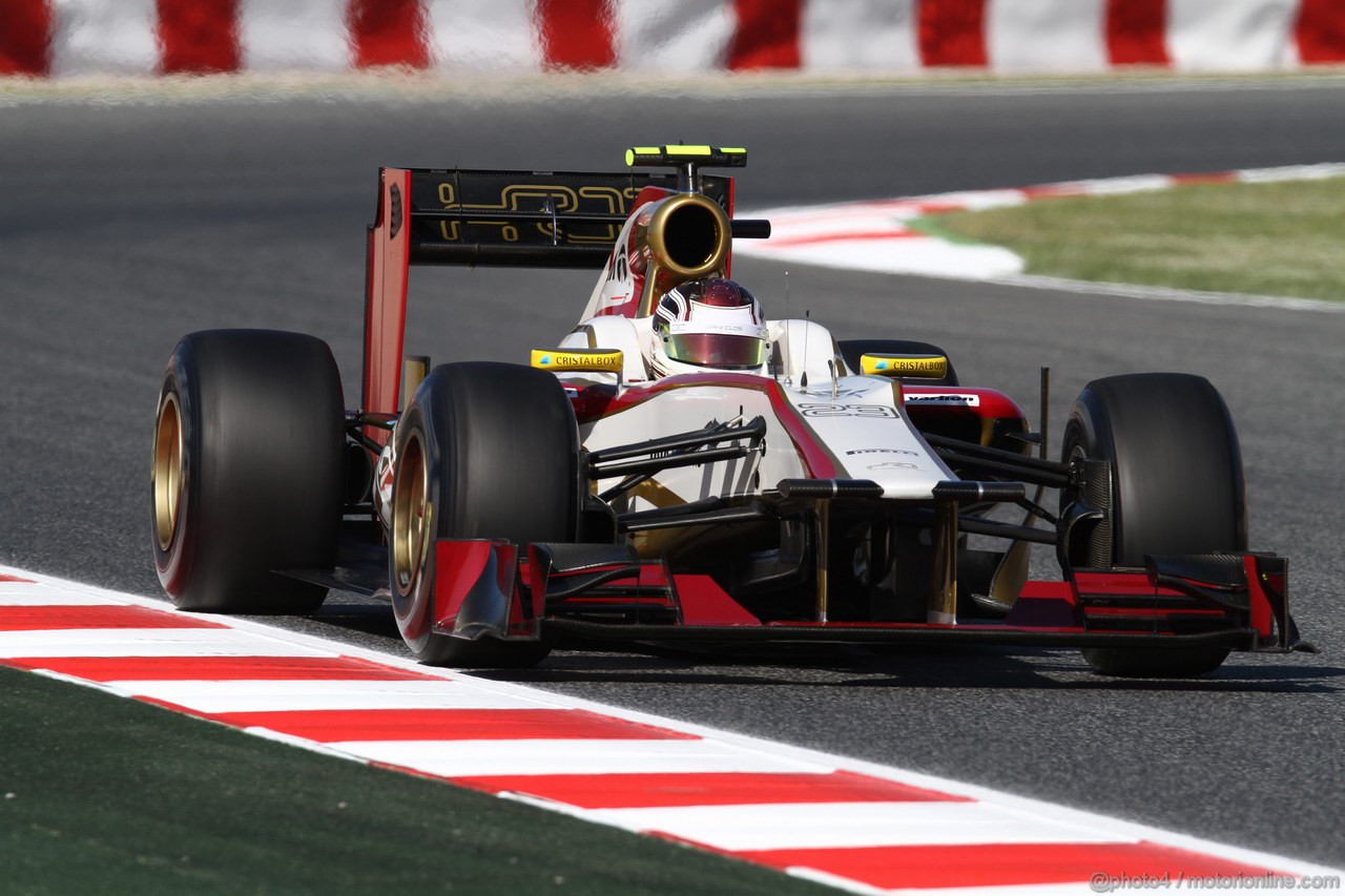 GP SPAGNA, 11.05.2012- Prove Libere 1, Dani Clos (ESP), Test driver, HRT Formula 1 Team F112 