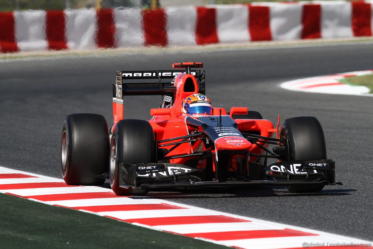 GP SPAGNA, 11.05.2012- Prove Libere 1, Timo Glock (GER) Marussia F1 Team MR01 