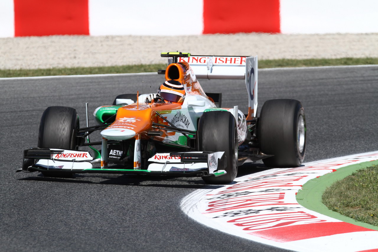 GP SPAGNA, 11.05.2012- Prove Libere 1, Jules Bianchi (FRA), Test Driver, Sahara Force India Formula One Team VJM05 