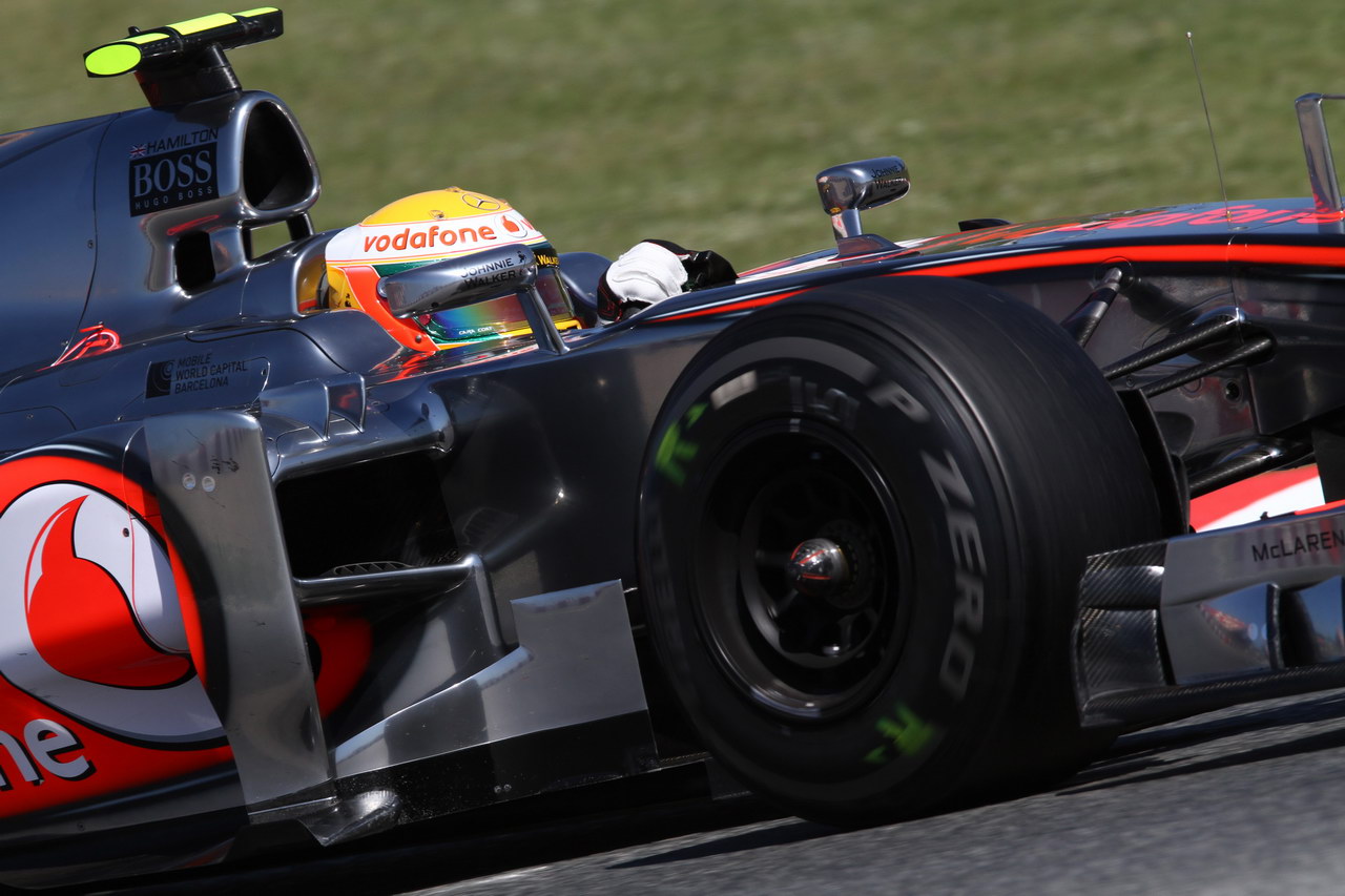 GP SPAGNA, 11.05.2012- Prove Libere 1, Lewis Hamilton (GBR) McLaren Mercedes MP4-27 