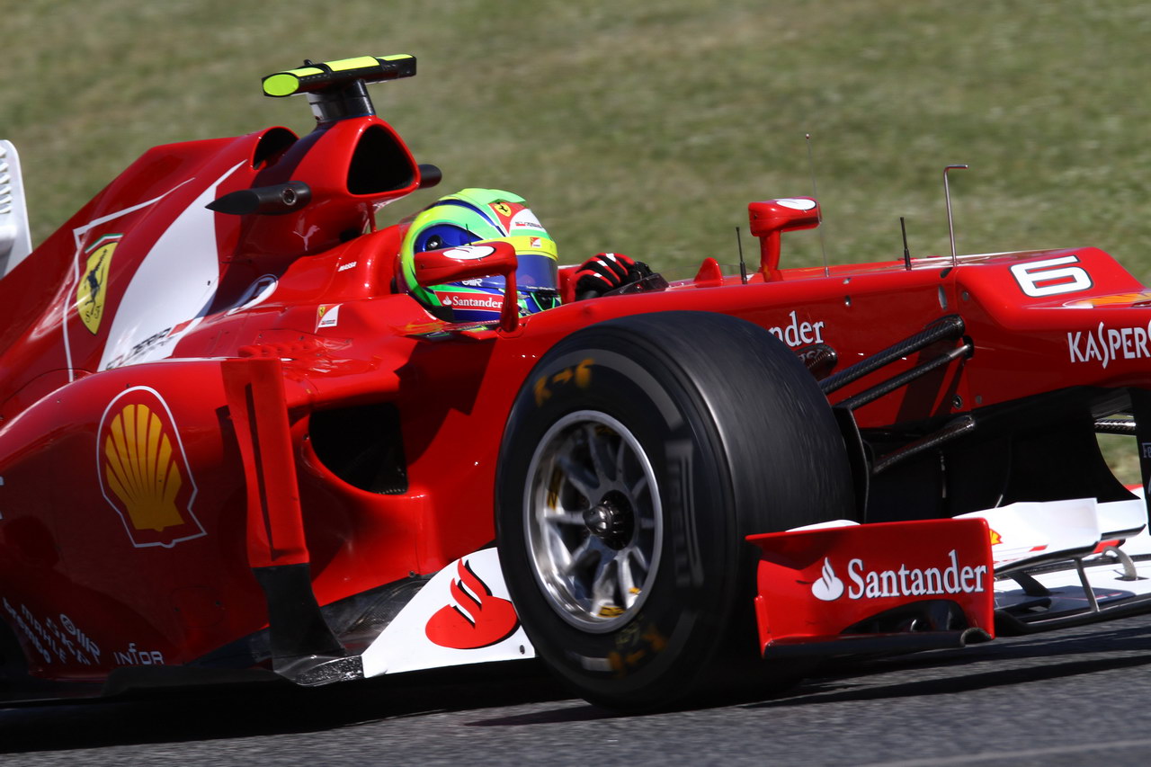 GP SPAGNA, 11.05.2012- Prove Libere 1, Felipe Massa (BRA) Ferrari F2012