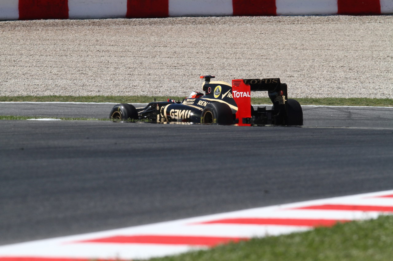 GP SPAGNA, 11.05.2012- Prove Libere 1, Kimi Raikkonen (FIN) Lotus F1 Team E20 