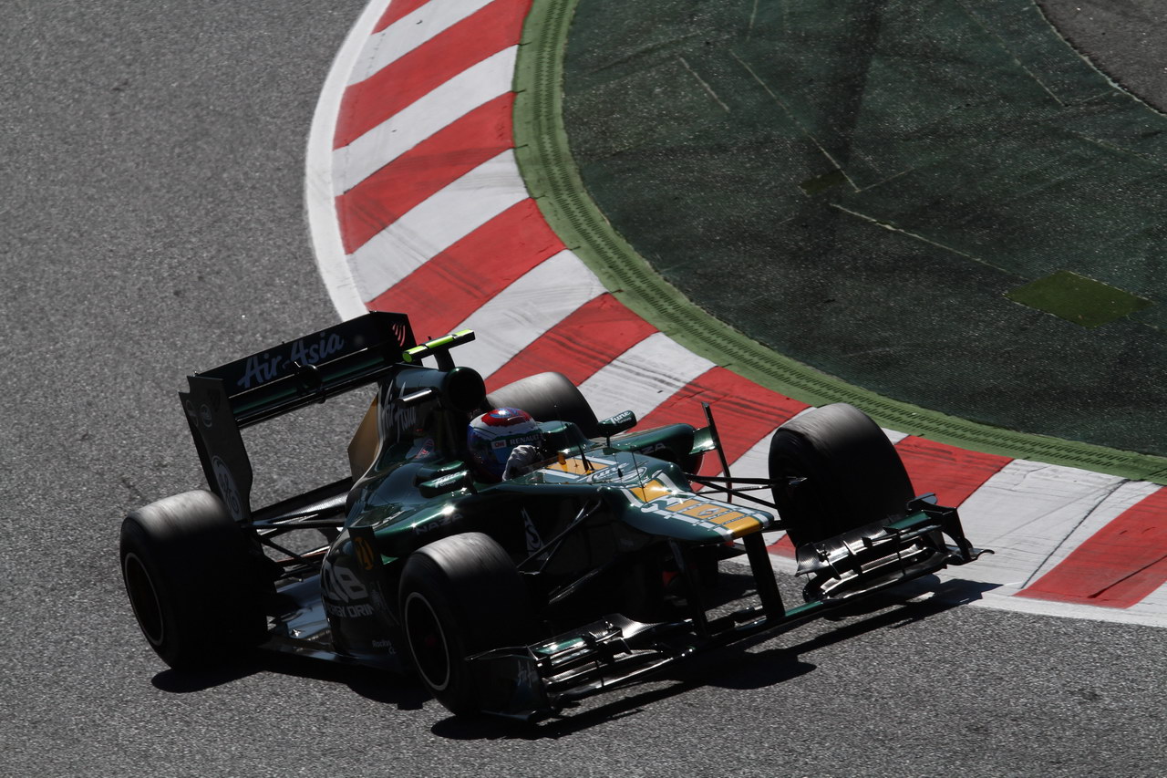 GP SPAGNA, 11.05.2012- Prove Libere 1, Vitaly Petrov (RUS) Caterham F1 Team CT01 