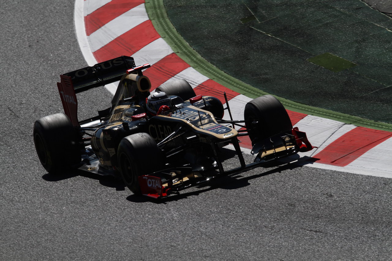 GP SPAGNA, 11.05.2012- Prove Libere 1, Kimi Raikkonen (FIN) Lotus F1 Team E20 