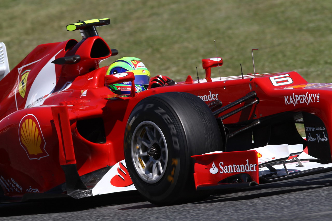 GP SPAGNA, 11.05.2012- Prove Libere 1, Felipe Massa (BRA) Ferrari F2012