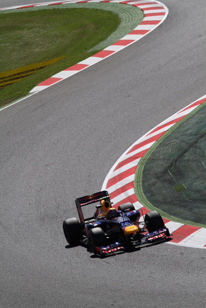 GP SPAGNA, 11.05.2012- Prove Libere 1, Mark Webber (AUS) Red Bull Racing RB8 