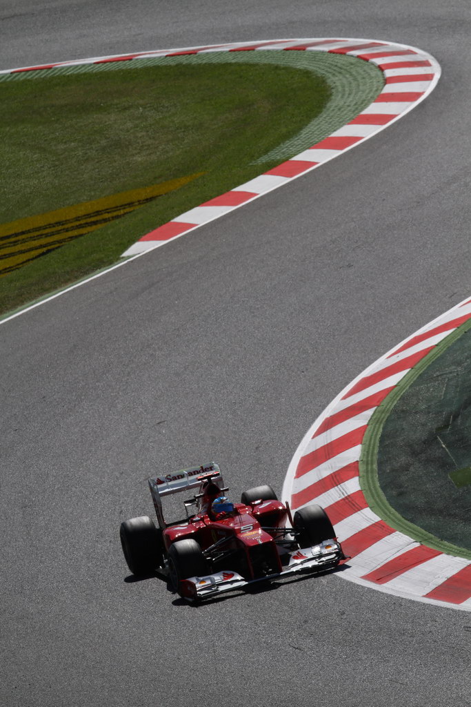 GP SPAGNA, 11.05.2012- Prove Libere 1, Fernando Alonso (ESP) Ferrari F2012