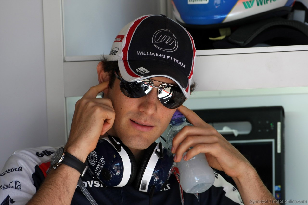 GP SPAGNA, 11.05.2012- Prove Libere 1, Bruno Senna (BRA) Williams F1 Team FW34 