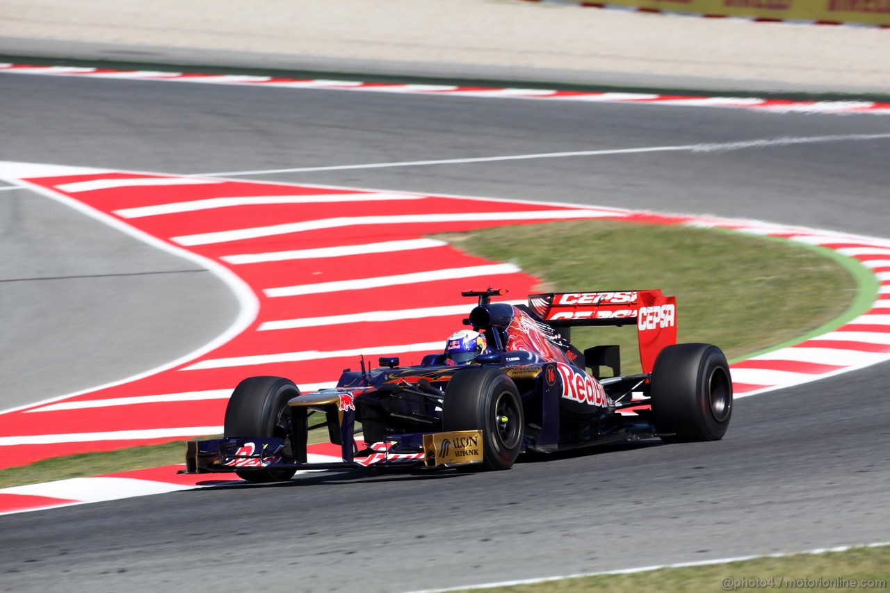 GP SPAGNA, 11.05.2012- Prove Libere 1, Daniel Ricciardo (AUS) Scuderia Toro Rosso STR7 