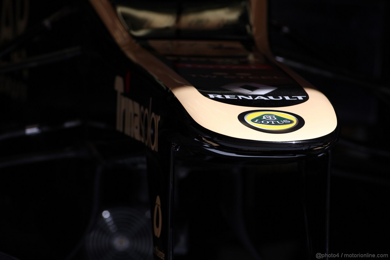 GP SPAGNA, 11.05.2012- Prove Libere 1, Lotus F1 Team E20 
