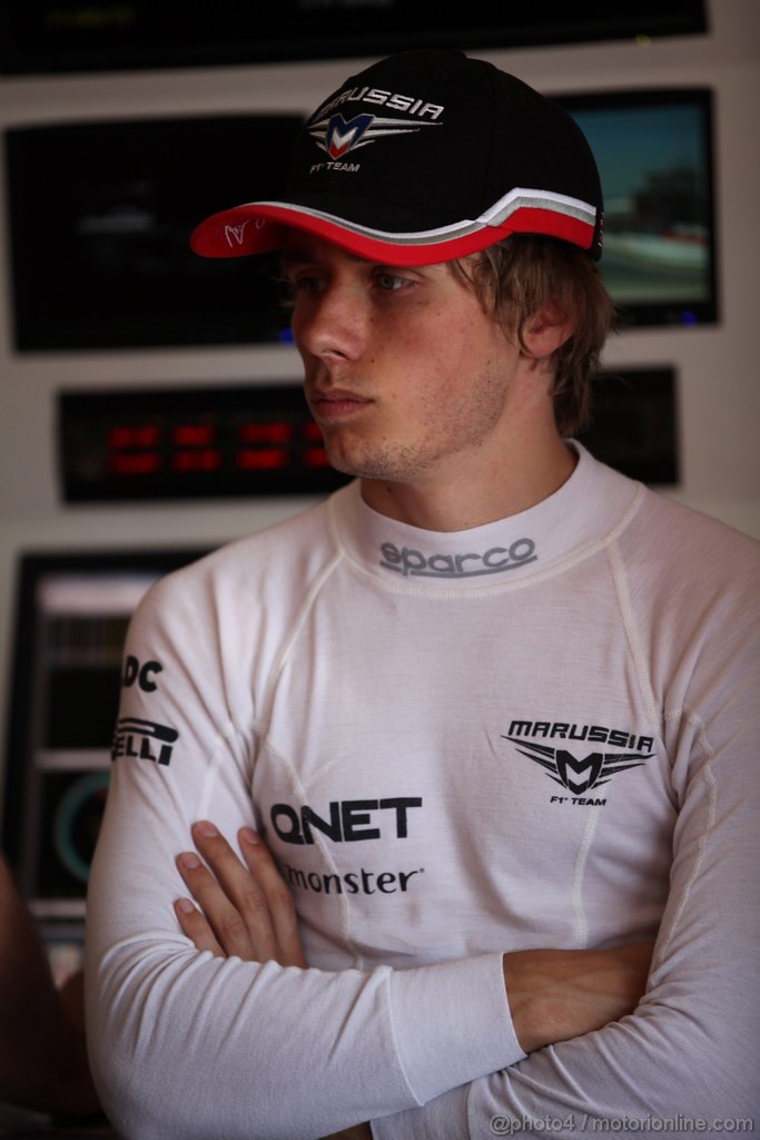 GP SPAGNA, 11.05.2012- Prove Libere 1, Charles Pic (FRA) Marussia F1 Team MR01 