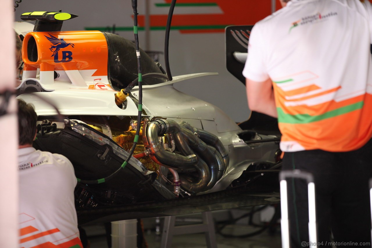 GP SPAGNA, 11.05.2012- Prove Libere 1, Sahara Force India F1 Team VJM05 