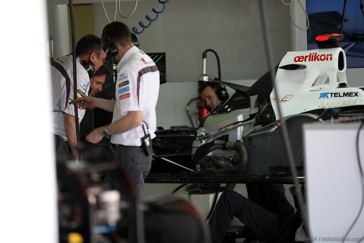 GP SPAGNA, 11.05.2012- Prove Libere 1, Kamui Kobayashi (JAP) Sauber F1 Team C31 