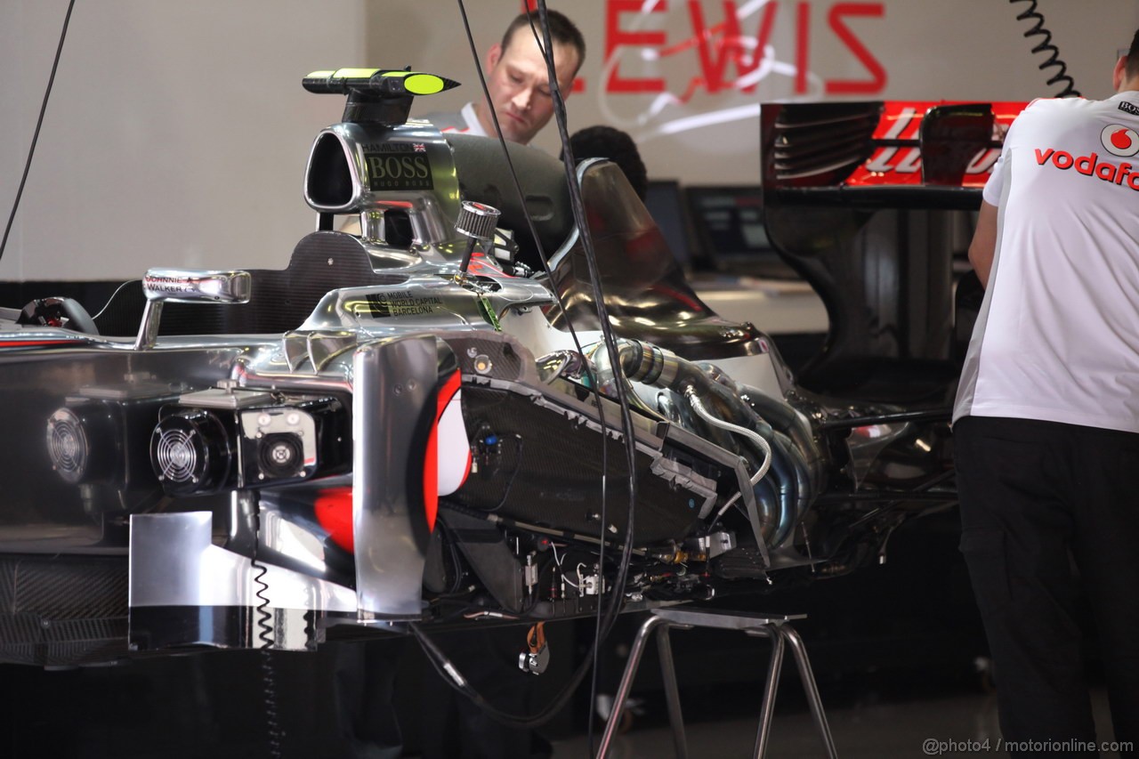 GP SPAGNA, 11.05.2012- Prove Libere 1, Lewis Hamilton (GBR) McLaren Mercedes MP4-27 