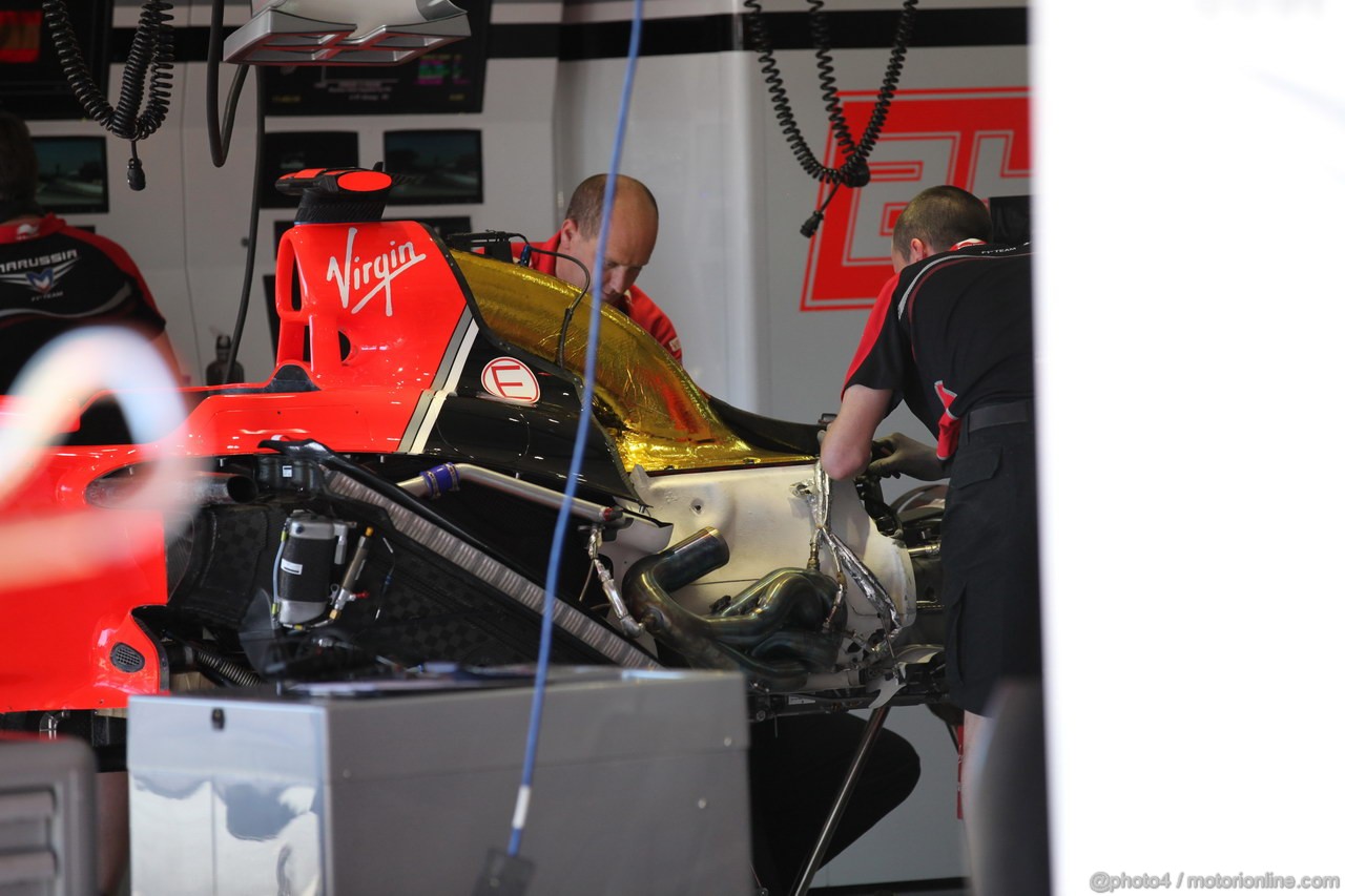 GP SPAGNA, 11.05.2012- Prove Libere 1, Marussia F1 Team MR01 