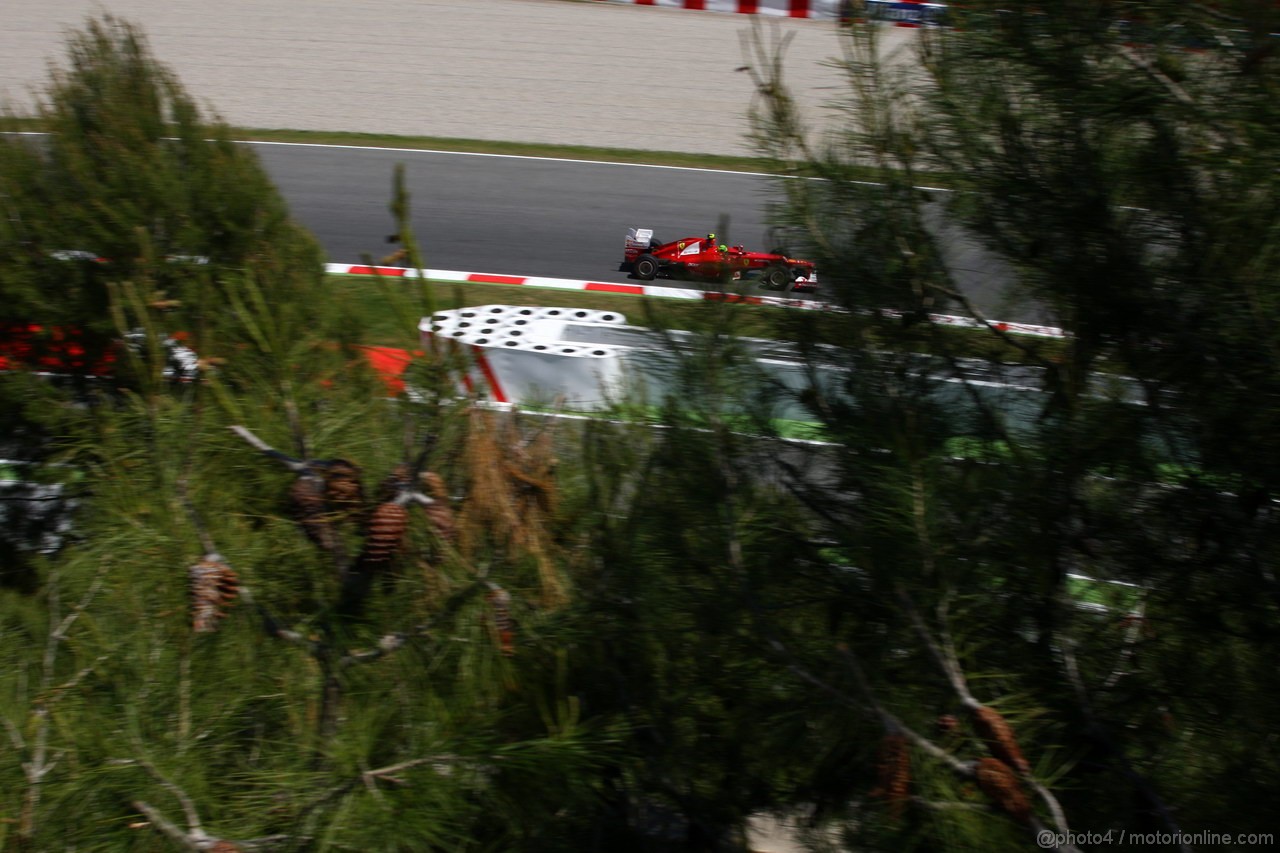 GP SPAGNA, 11.05.2012- Prove Libere 2, Felipe Massa (BRA) Ferrari F2012