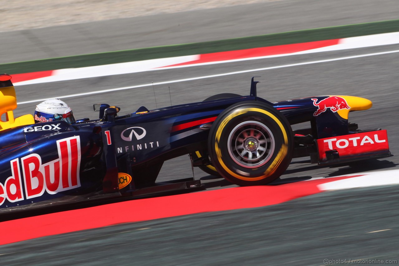 GP SPAGNA, 11.05.2012- Prove Libere 2, Sebastian Vettel (GER) Red Bull Racing RB8 