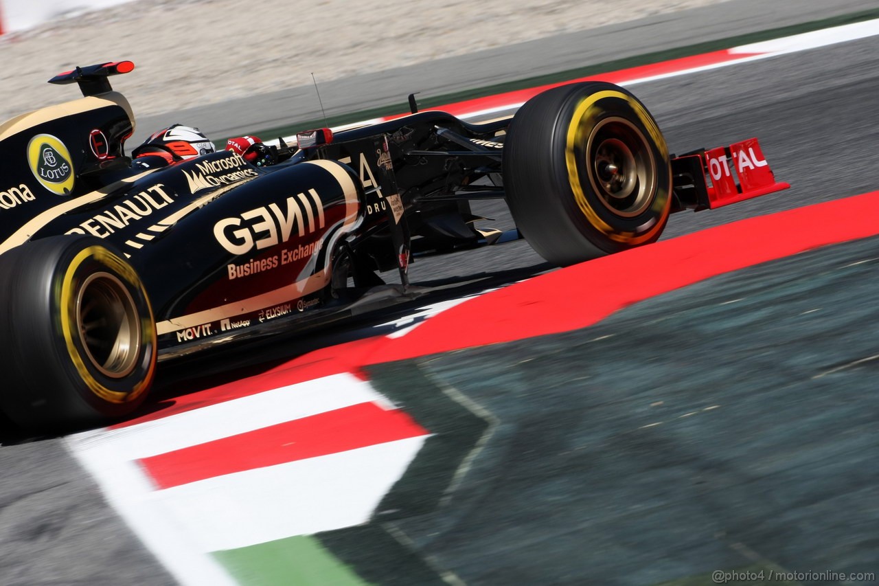 GP SPAGNA, 11.05.2012- Prove Libere 2, Kimi Raikkonen (FIN) Lotus F1 Team E20