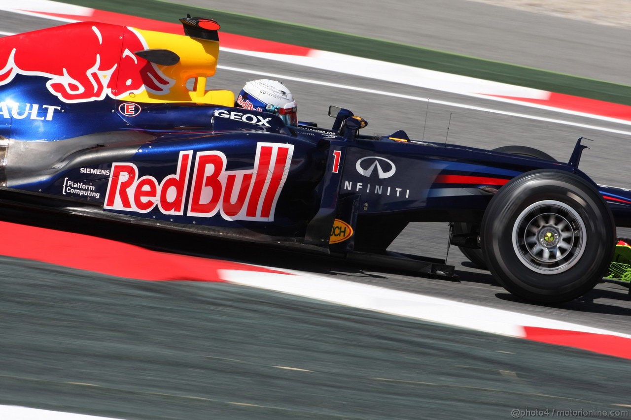 GP SPAGNA, 11.05.2012- Prove Libere 2, Sebastian Vettel (GER) Red Bull Racing RB8 