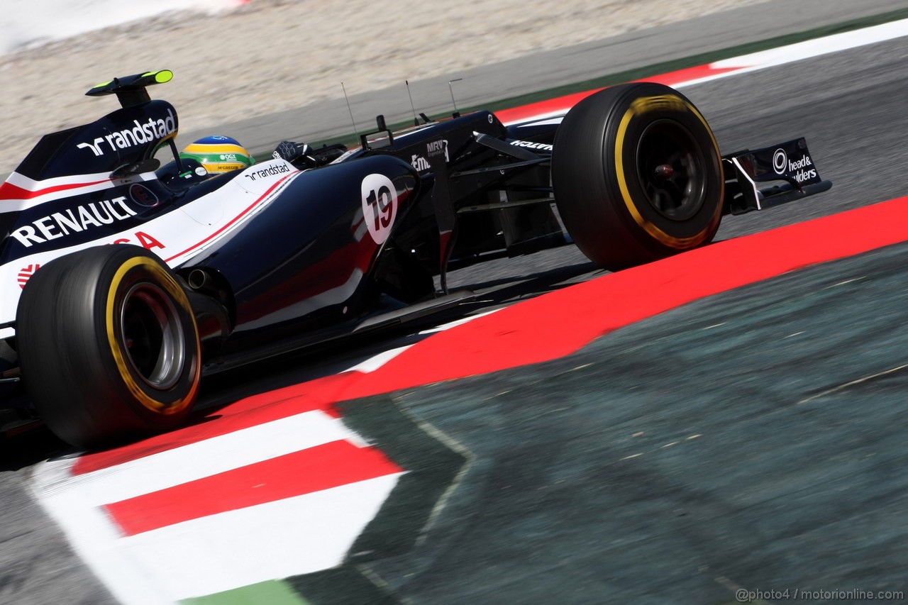 GP SPAGNA, 11.05.2012- Prove Libere 2, Bruno Senna (BRA) Williams F1 Team FW34