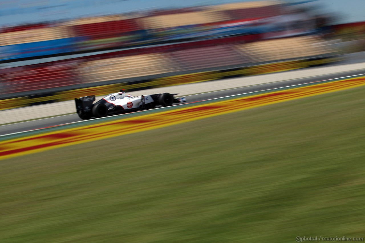 GP SPAGNA, 11.05.2012- Prove Libere 2, Kamui Kobayashi (JAP) Sauber F1 Team C31 