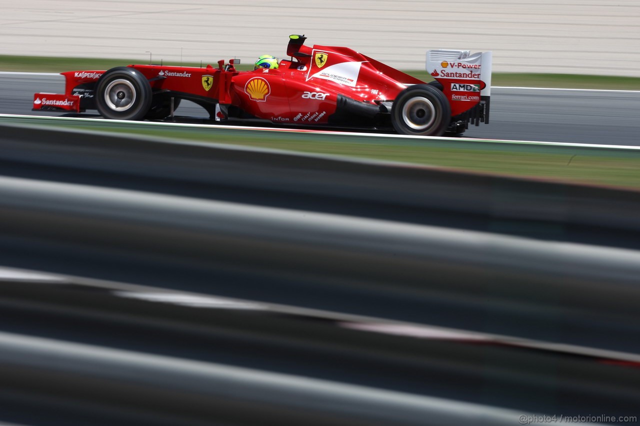 GP SPAGNA, 11.05.2012- Prove Libere 2, Felipe Massa (BRA) Ferrari F2012