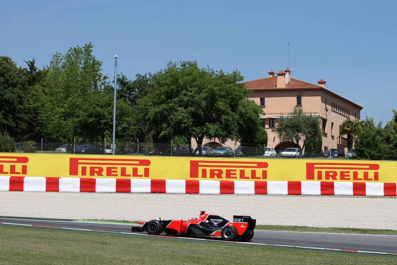 GP SPAGNA, 11.05.2012- Prove Libere 2, Timo Glock (GER) Marussia F1 Team MR01