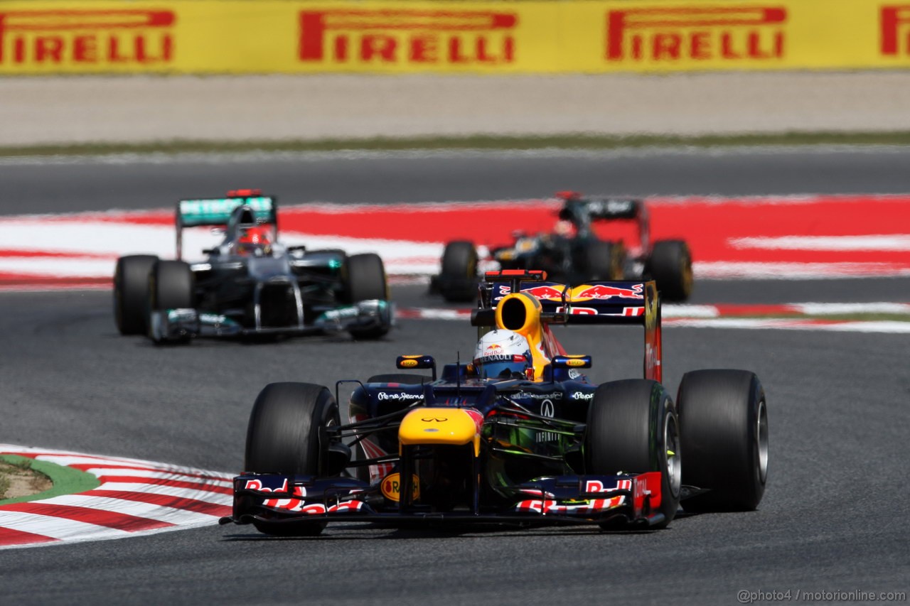 GP SPAGNA, 11.05.2012- Prove Libere 2, Sebastian Vettel (GER) Red Bull Racing RB8 
