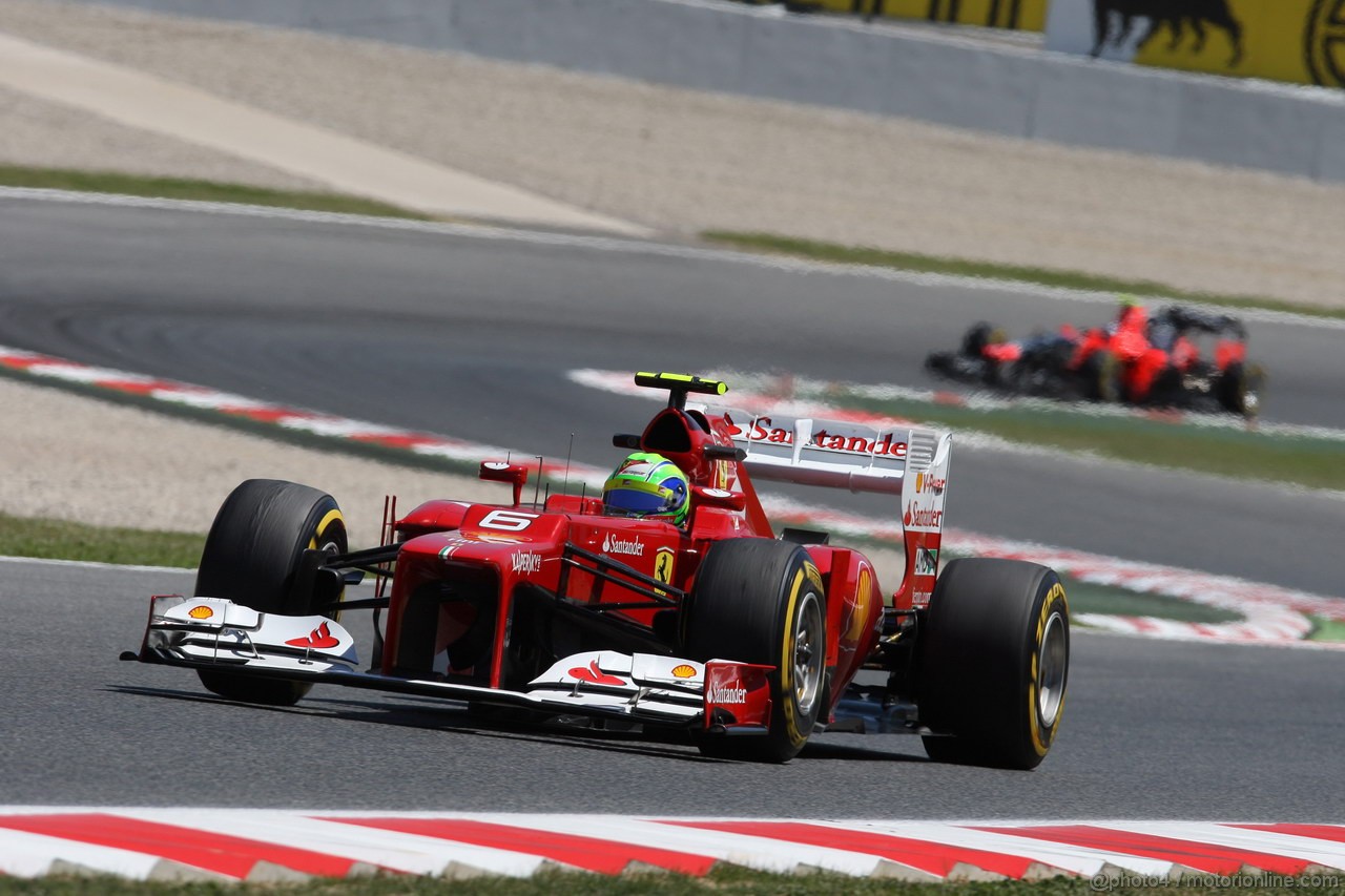 GP SPAGNA, 11.05.2012- Prove Libere 2, Felipe Massa (BRA) Ferrari F2012 