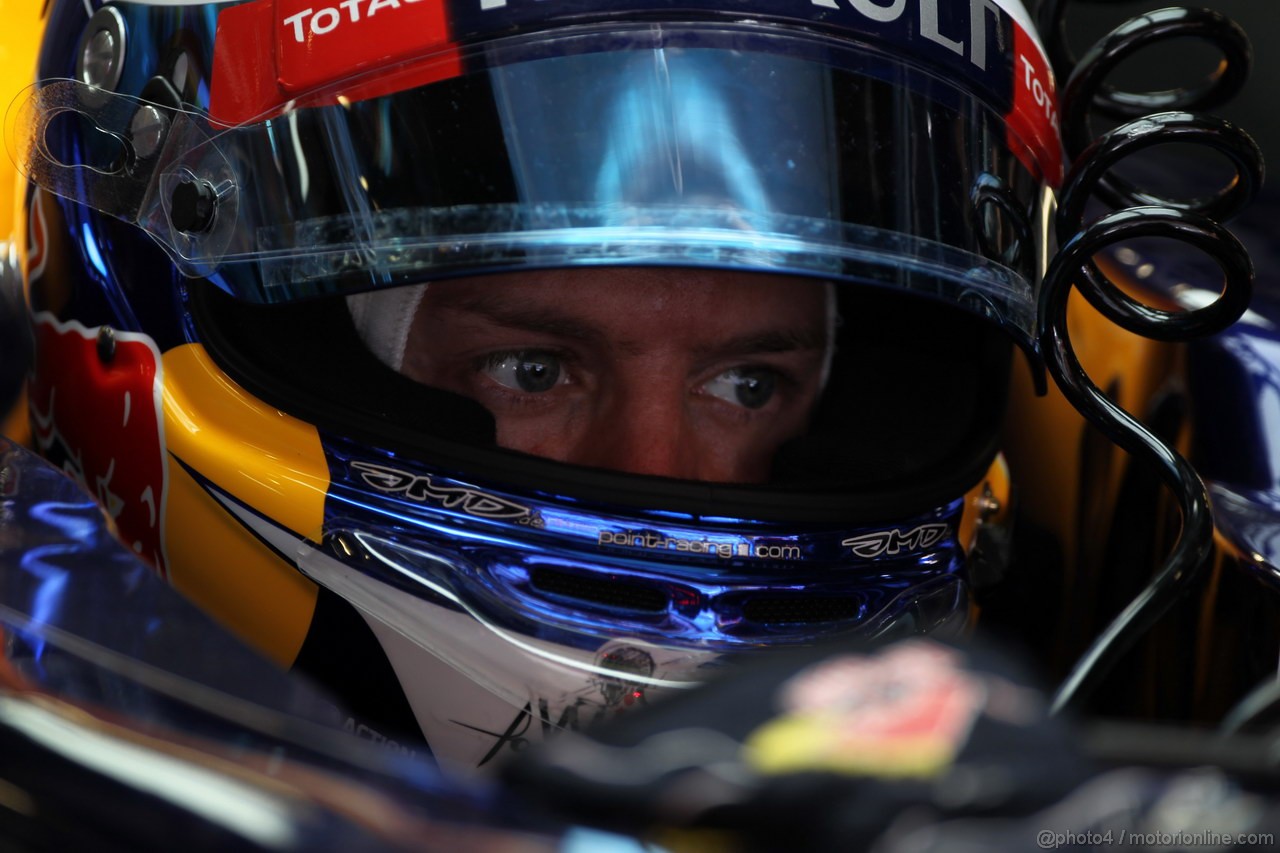 GP SPAGNA, 11.05.2012- Prove Libere 2, Sebastian Vettel (GER) Red Bull Racing RB8