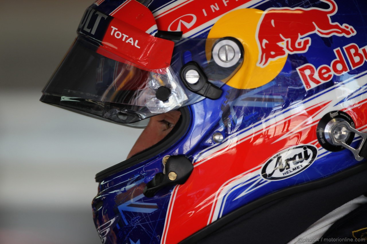 GP SPAGNA, 11.05.2012- Prove Libere 2, Mark Webber (AUS) Red Bull Racing RB8 