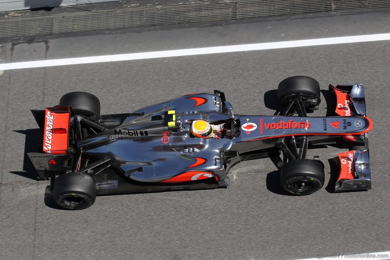 GP SPAGNA, 11.05.2012- Prove Libere 2, Lewis Hamilton (GBR) McLaren Mercedes MP4-27