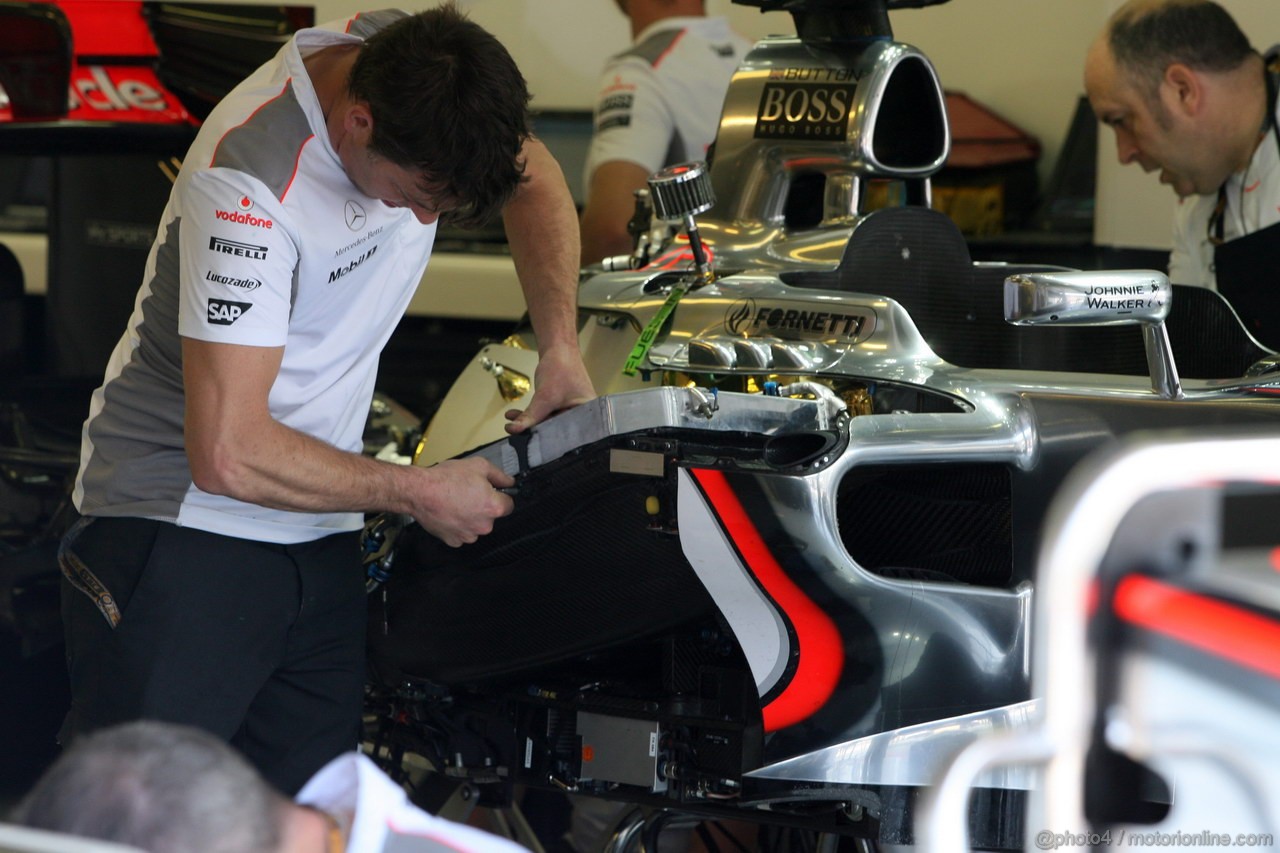 GP UNGHERIA, 29.07.2012- McLaren Mercedes MP4-27 