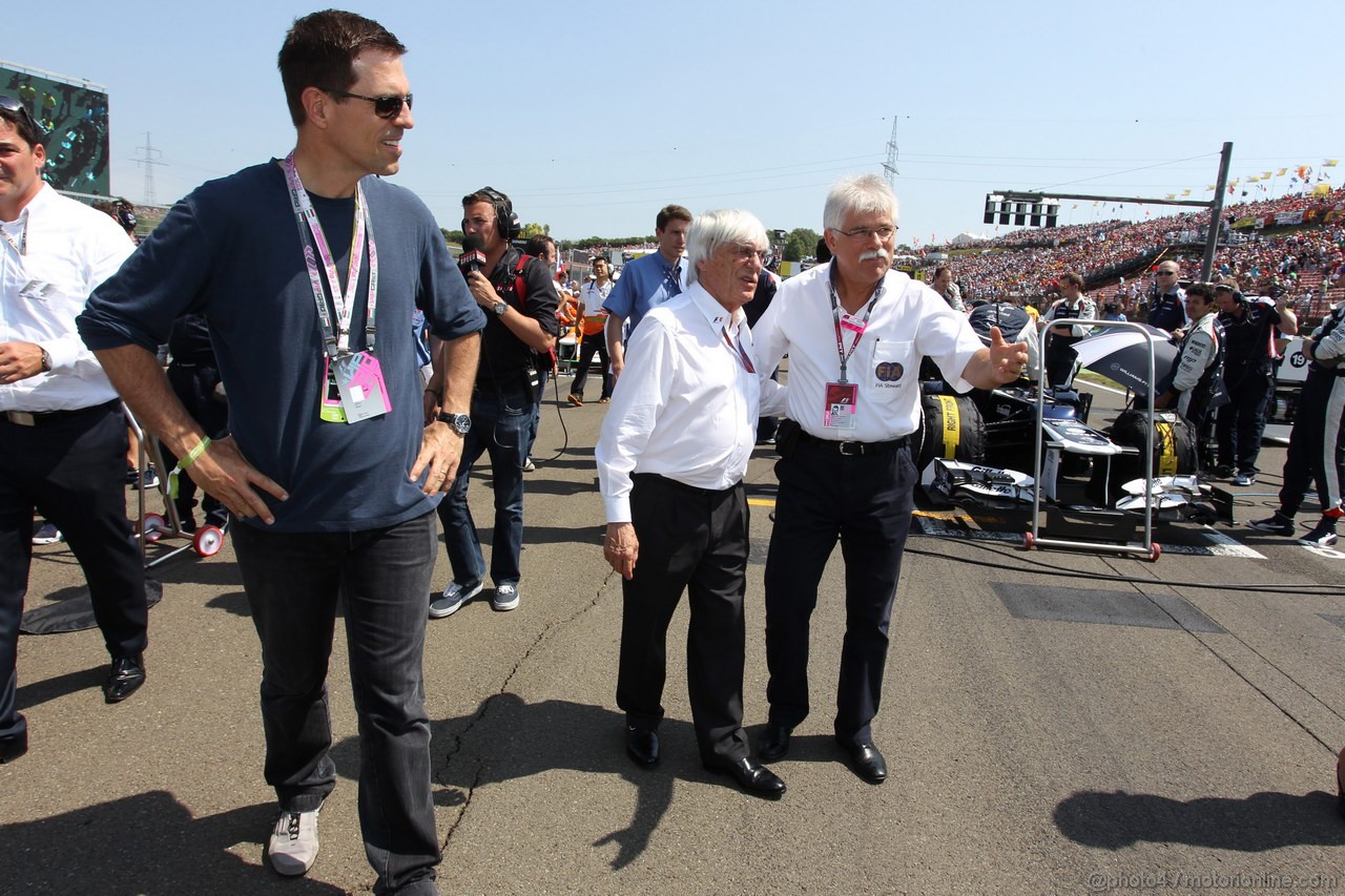 GP UNGHERIA, 29.07.2012- Gara, Bernie Ecclestone (GBR), President e CEO of Formula One Management  