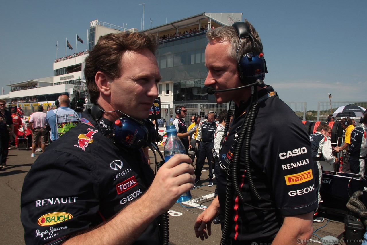 GP UNGHERIA, 29.07.2012- Gara, Christian Horner (GBR), Red Bull Racing, Sporting Director 