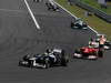 GP UNGHERIA, 29.07.2012- Gara, Bruno Senna (BRA) Williams F1 Team FW34 davanti a Felipe Massa (BRA) Ferrari F2012 