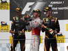 GP UNGHERIA, 29.07.2012- Gara, Lewis Hamilton (GBR) McLaren Mercedes MP4-27 vincitore, secondo Kimi Raikkonen (FIN) Lotus F1 Team E20 e terzo Romain Grosjean (FRA) Lotus F1 Team E20