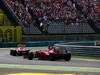 GP UNGHERIA, 29.07.2012- Gara, Fernando Alonso (ESP) Ferrari F2012 e Felipe Massa (BRA) Ferrari F2012 